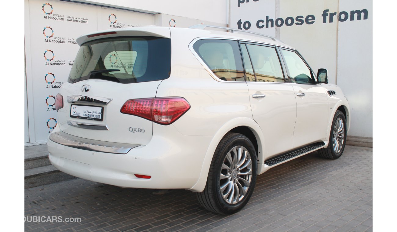 Infiniti QX80 LUXURY 5.6L V8 2015 MODEL FULL OPTION