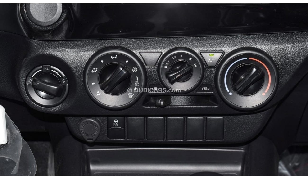 تويوتا هيلوكس 2023 Toyota Hilux 4x4 Double Cabin 2.4L Low Option Diesel AT | Grey inside black