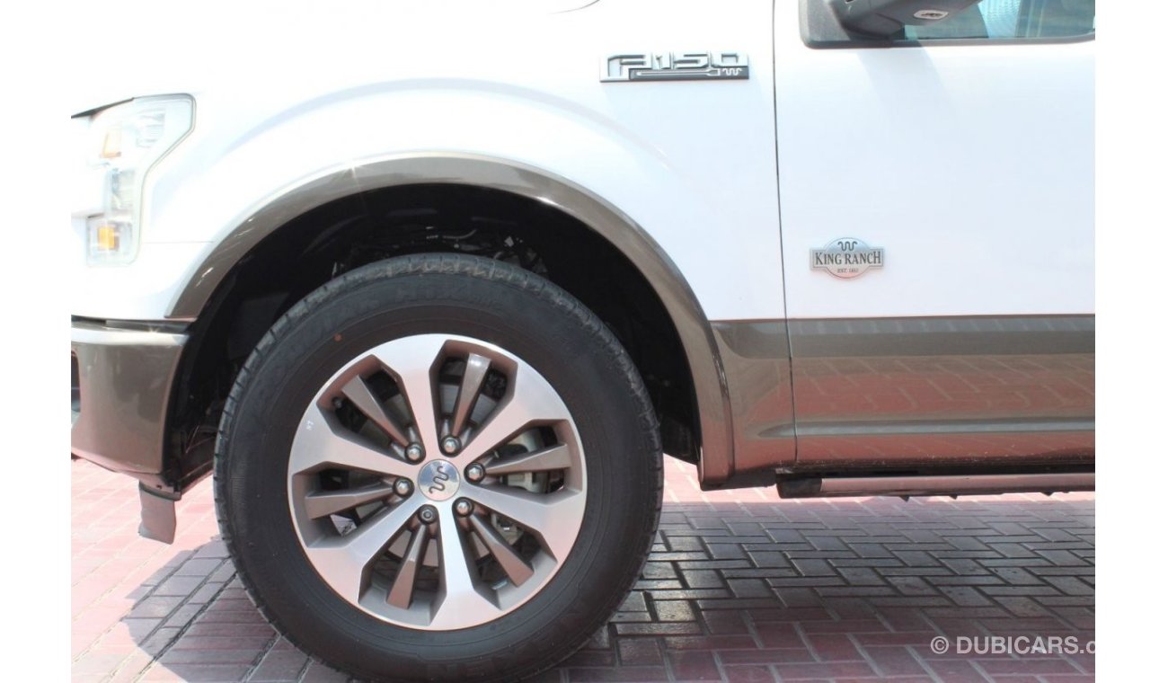 فورد F 150 KING RANCH PANAROMIC FULLY LOADED 2016 GCC FSH AL TAYER SINGLE OWNER IN MINT CONDITION