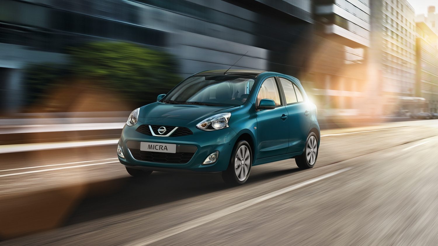 Nissan Micra exterior - Front Left Angled