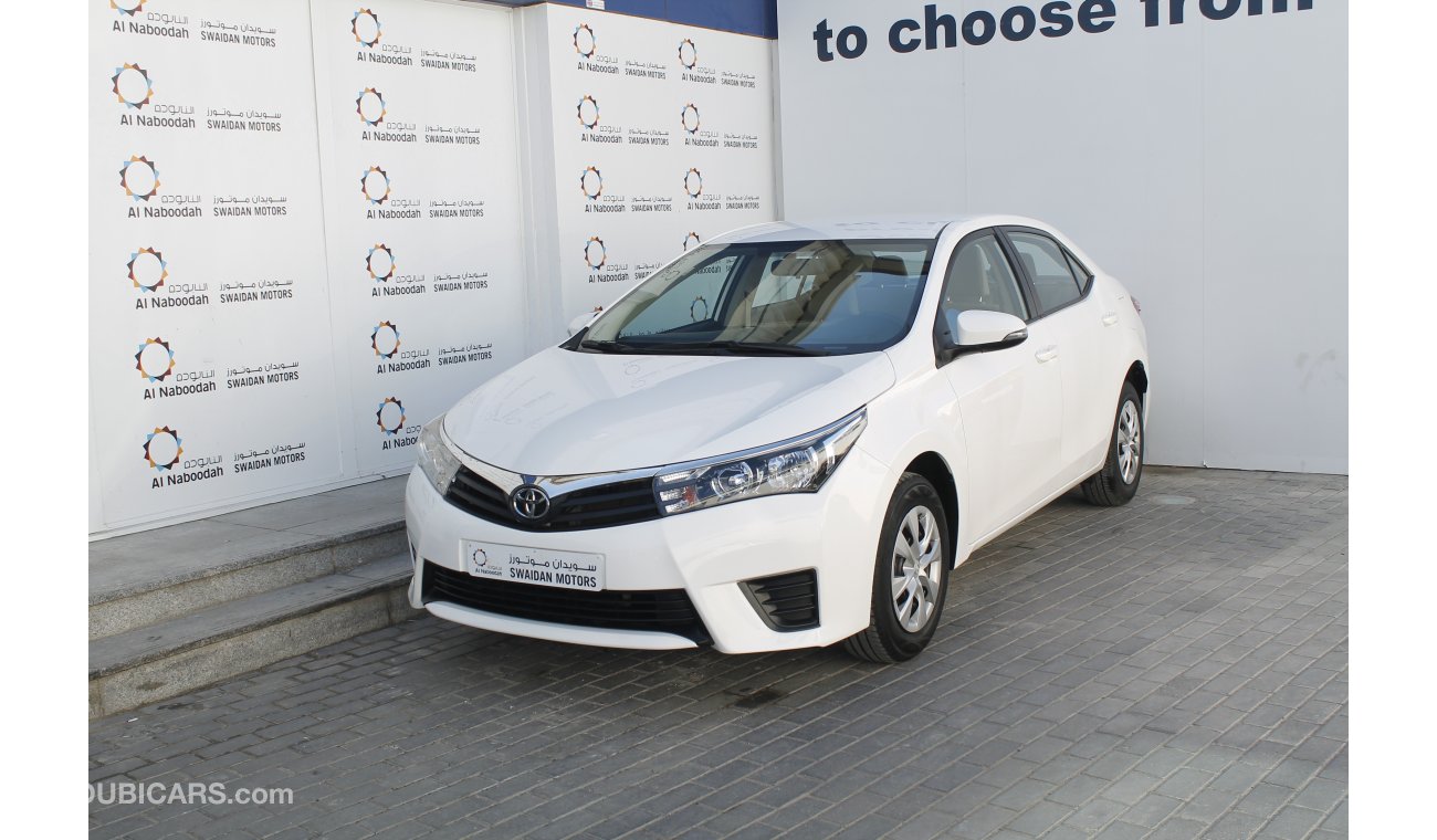 Toyota Corolla 1.6L SE 2015 WITH WARRANTY