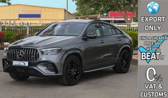 Mercedes-Benz GLE 53 AMG 4Matic Plus Coupe ''2024 Facelift'' , 2023 GCC , 0Km , (ONLY FOR EXPORT)