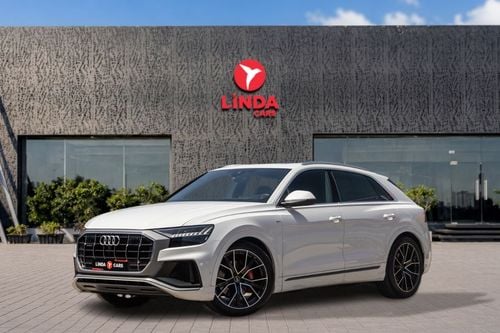 أودي Q8 55 TFSI S-LINE LUXURY Audi Q8 55TFSI Quattro S-Line 2023 GCC | Agency Warranty | Service Contract