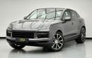 Porsche Cayenne Base Coupe 2024 Porsche Cayenne Coupe, Feb/2027 Porsche Warranty, Porsche Full Service History, GCC