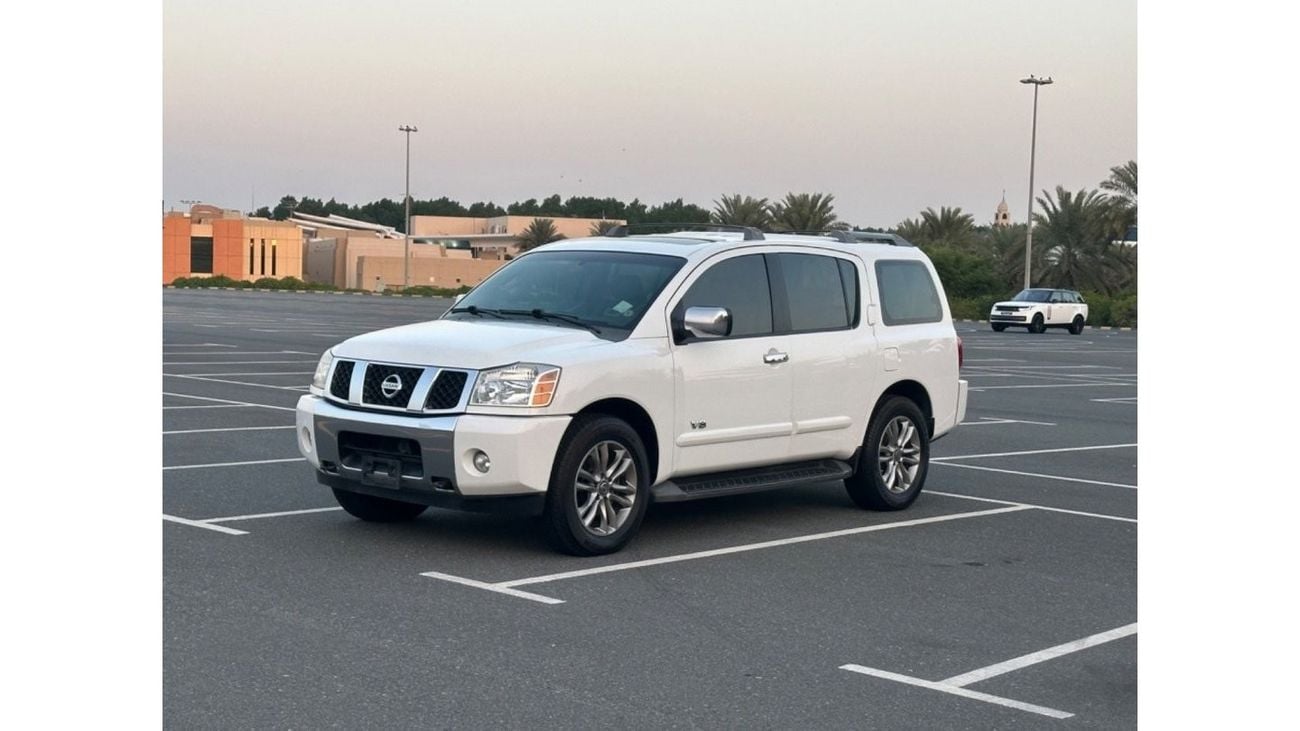 نيسان أرمادا موديل 2007 خليجي فل مواصفات كراسي جلد ومثبت سرعه وفتحه