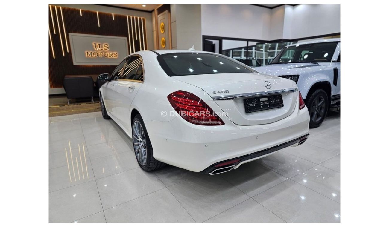 مرسيدس بنز S 400 MERCEDES S400 AMG GCC 2016 FULLY LOADED SINGLE OWNER WITH FULL AGENCY SERVICE IN VERY MINT CONDITION