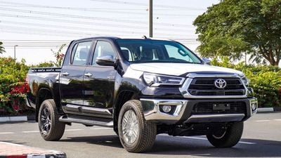 تويوتا هيلوكس SR5 GCC ECTAGR004 – 2026 Toyota Hilux Double Cab SR5 - 2.7L Petrol Manual 4wd – Black w Red