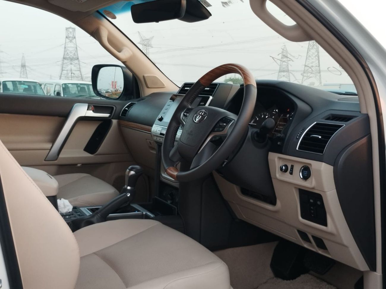 Toyota Prado Toyota prado txl white with beigie interior diesel  rhd 7seaters