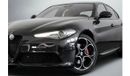 Alfa Romeo Giulia Q2 / 7 Year Alfa Romeo Warranty & 5 Year Service Contract / Low Kms