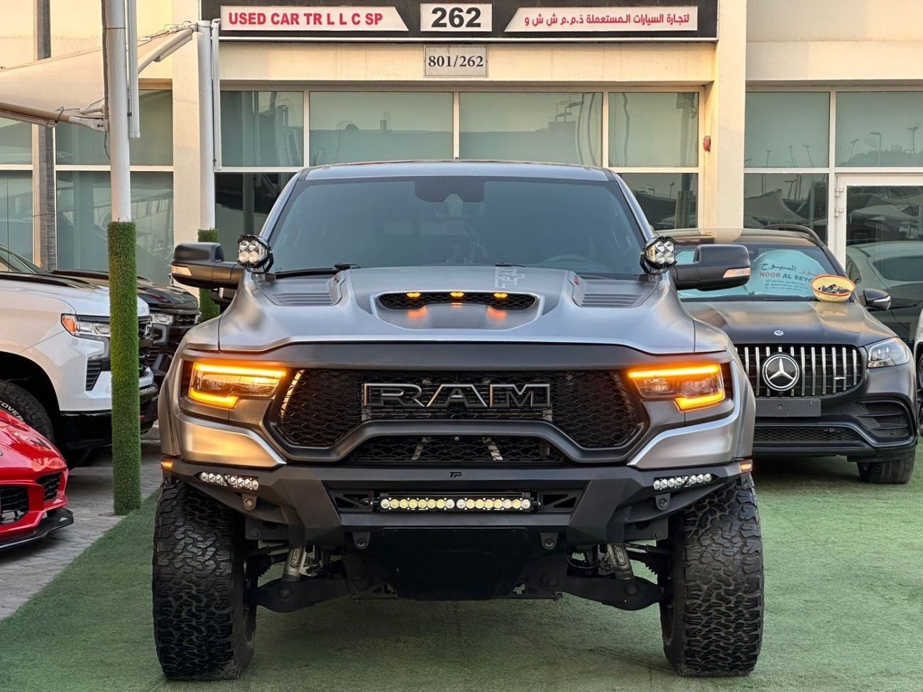 RAM 1500 TRX Crew Cab 6.2L DODGE RAM TRX 6.2 L supercharged GCC 2021 Service History ( Under Warranty ) Original