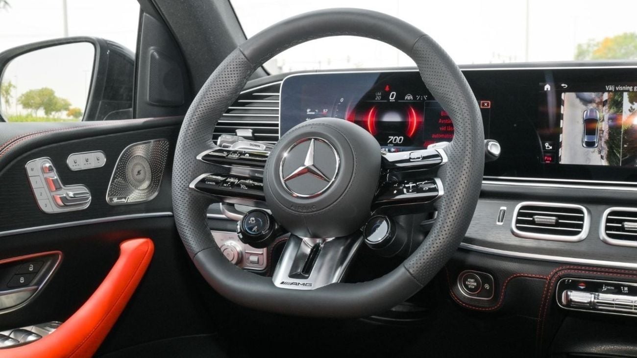 مرسيدس بنز GLE 53 Mercedes-Benz GLE53 AMG Coupe, Luxury Wood Interior, New Facelift | Alpine Grey | 2024