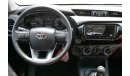 تويوتا هيلوكس 2.7L 4x4 Basic Option Manual Transmission with CD Player, USB and Manual Windows