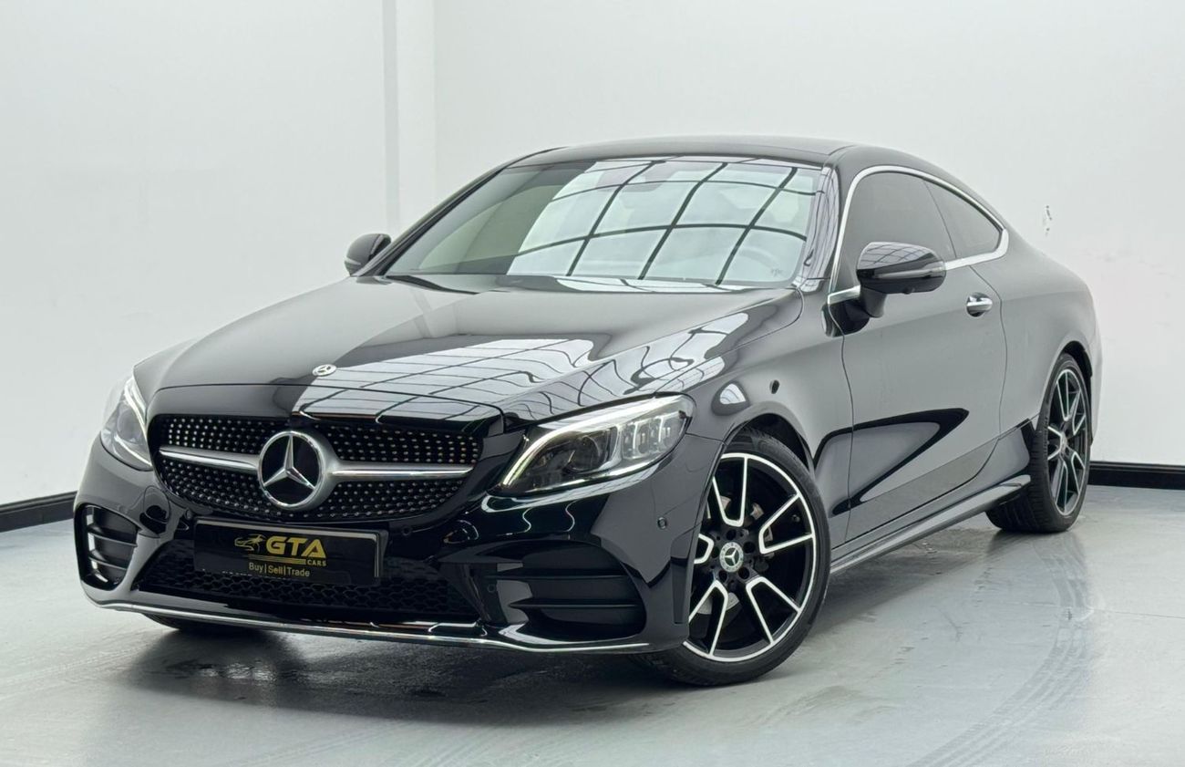 مرسيدس بنز C 200 2021 Mercedes-Benz C200 AMG Coupe, Mercedes Service History, 2026 Mercedes Warranty, GCC