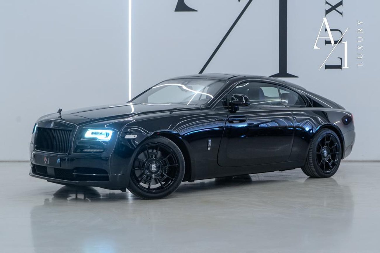 Rolls-Royce Wraith Black Badge 2017 Rolls Royce Wraith Black Badge, Full Rolls Royce Service History, Carbon Fiber Pack
