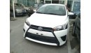 Toyota Yaris 2015 WHITE GCC NO PAIN NO ACCIDENT PERFECT