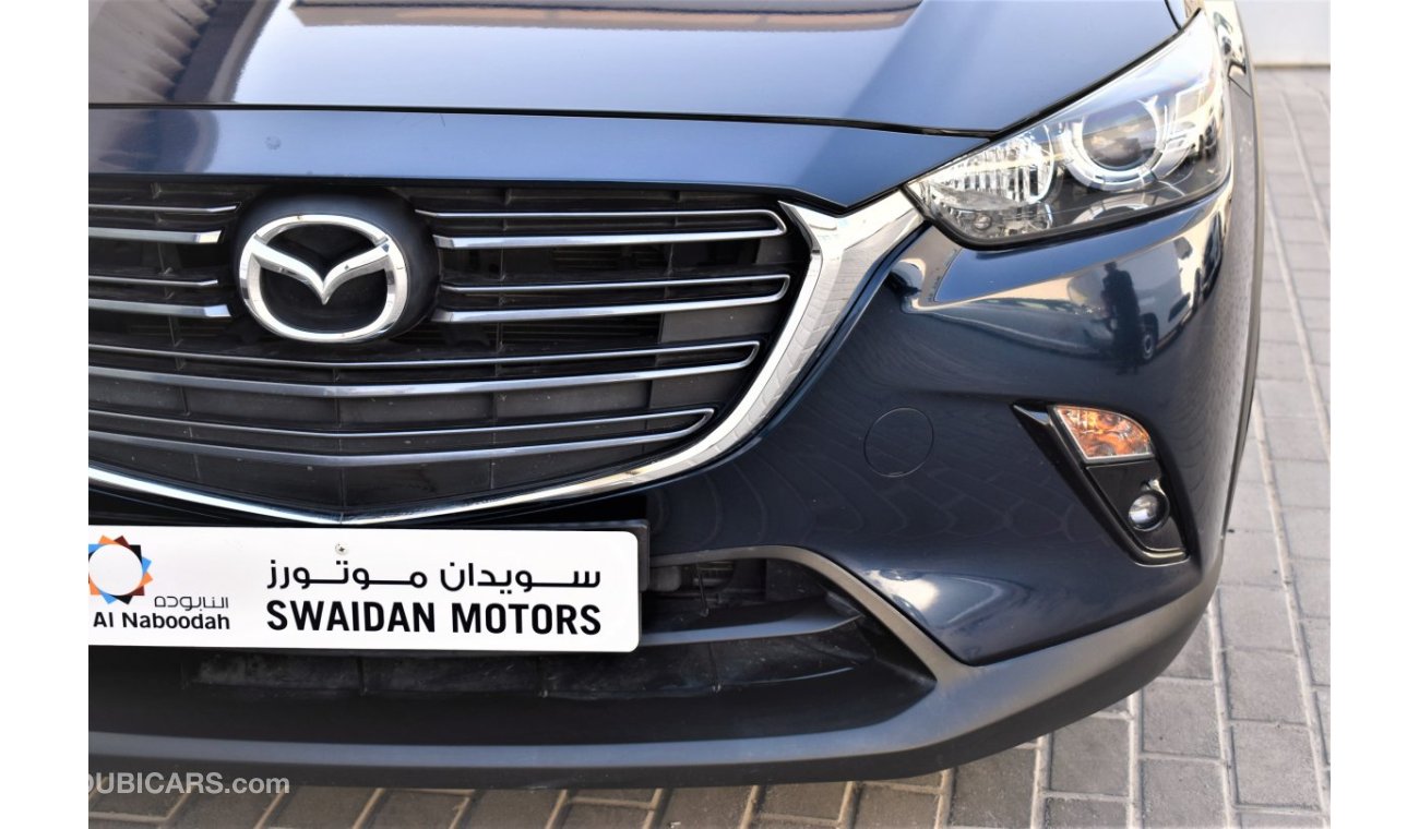 مازدا CX-3 AED 1370 PM | 0% DP | 2.0L GS GCC WARRANTY