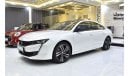 بيجو 508 EXCELLENT DEAL for our Peugeot 508 GT ( 2023 Model ) in White Color GCC Specs