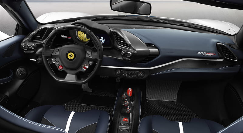 Ferrari 488 interior - Cockpit