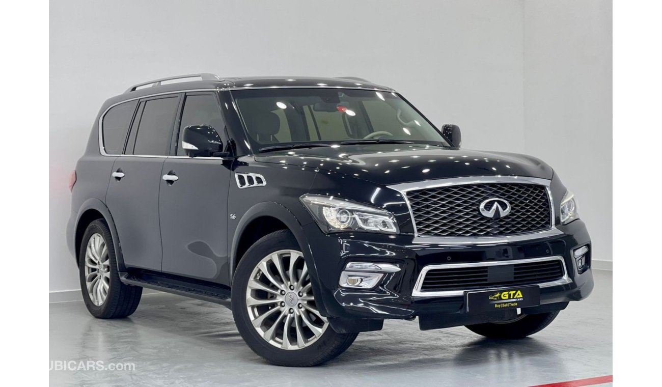 Infiniti QX80 2016 Infiniti QX80, Full Infiniti Service History, Warranty, Low Kms, GCC