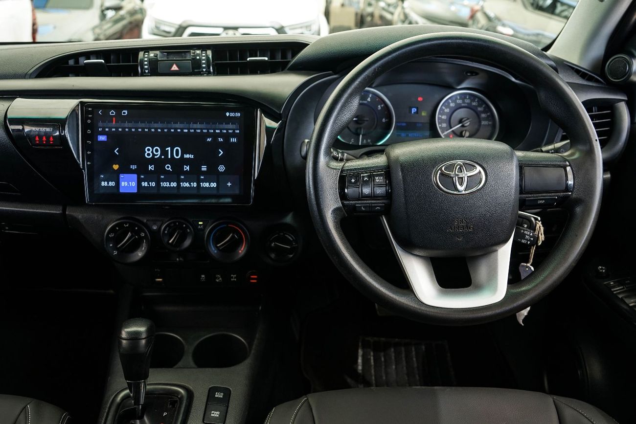 تويوتا هيلوكس The Toyota Hilux is a legendary, mid-size pickup truck known for its exceptional ruggedness, durabli