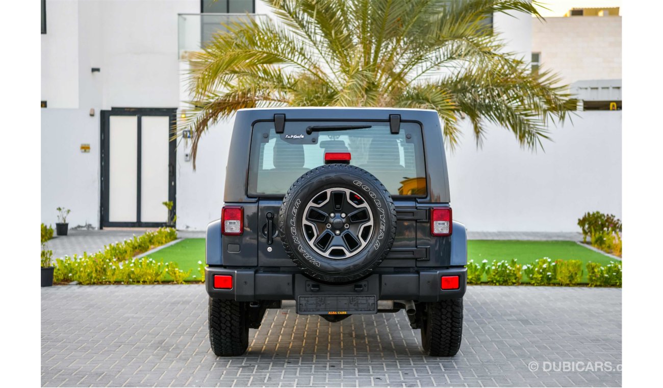 Jeep Wrangler Unlimited Rubicon - AGENCY WARRANTY - AED 2,233 Per Month - 0% DP