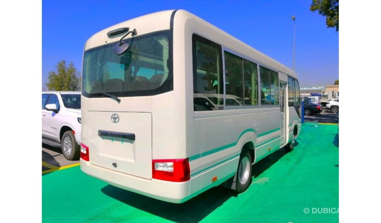 Toyota Coaster 22 seats with fridge and 3 point seat plat