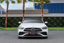 مرسيدس بنز C 200 Premium 2.0L 200 AMG  | 3,907 P.M  | 0% Downpayment | Agency Warranty | Brand New