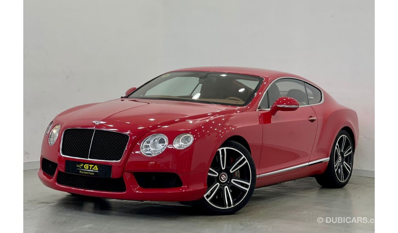 بنتلي كونتيننتال جي تي 2013 Bentley Continental GT, Full Service History, GCC