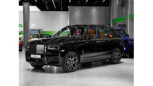 Rolls-Royce Cullinan 2024 BLACK BADGE - GCC - 4 YEARS WARRANTY AND SERVICE - VIP SEATS - BESPOKE AUDIO