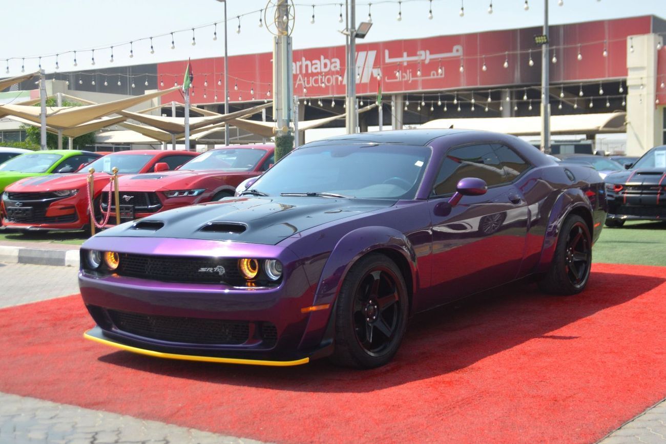 Dodge Challenger R/T Scat Pack 6.4L PURPLE BLACK MONSTER
