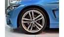 BMW 420i BMW 420i M-Kit 2018 Model!! in BLUE / GREEN Color! GCC Specs AGENCY WARRANTY Oct.2022 or 200,000 KM 