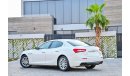 Maserati Ghibli 3,701 P.M | 0% Downpayment | Immaculate Condition