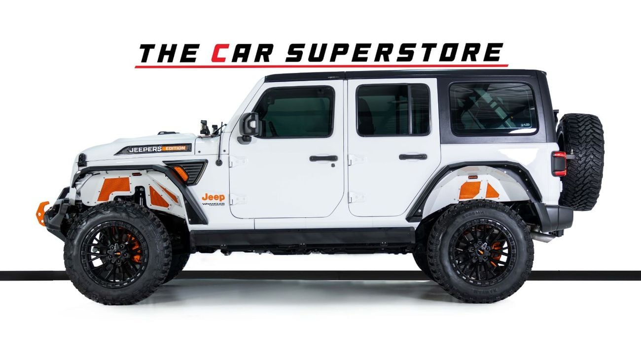 Jeep Wrangler Sport 3.6L A/T (5 Seater) GCC-Jeepers Edition-Upgraded-FSH-Al Futtaim Warranty and Service Contract