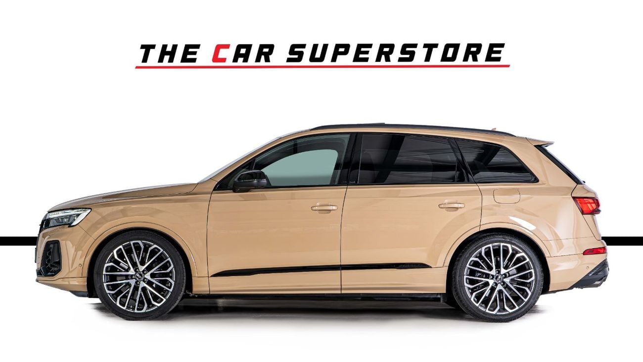 أودي SQ7 2025-Twin Turbo V8-Al Nabooda Warranty-Exclusive Color-Sports Exhaust-22 Inch Rims