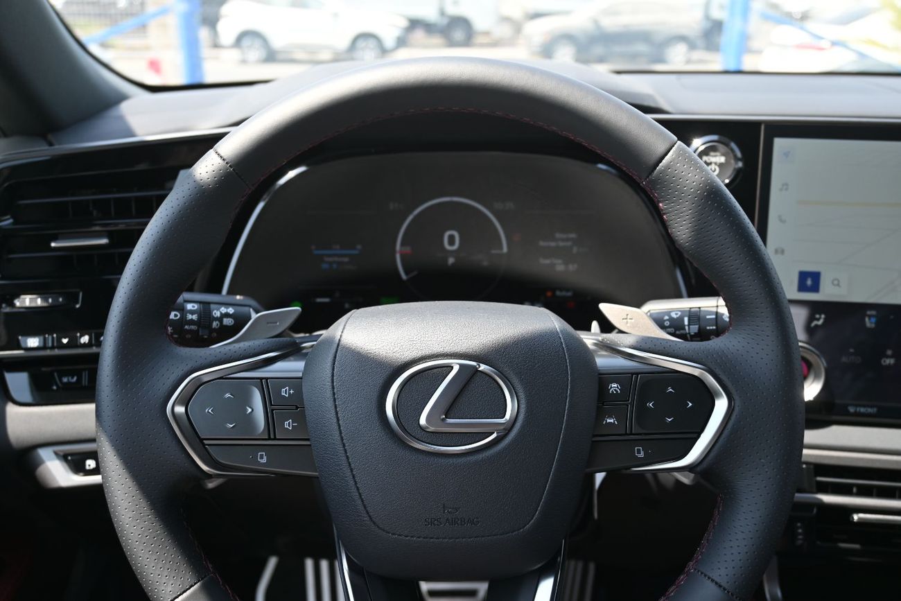 لكزس RX 500h F SPORT PERFORMANCE Lexus RX500h F-Sport 2.4L Turbo + Hybrid, AWD Model 2025 Color White