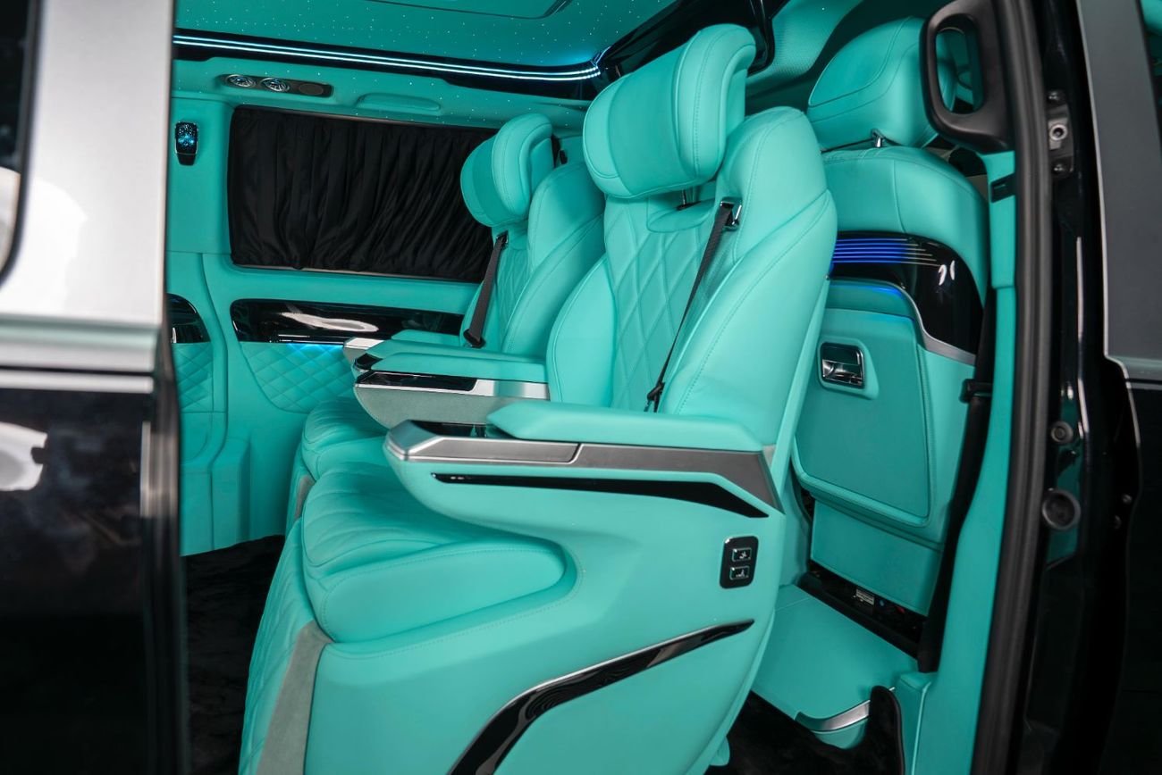 مرسيدس بنز فيتو Two-Tone Exterior | Turquoise Luxury Interior | Captain Seats | Starlight Roof | 360° Camera