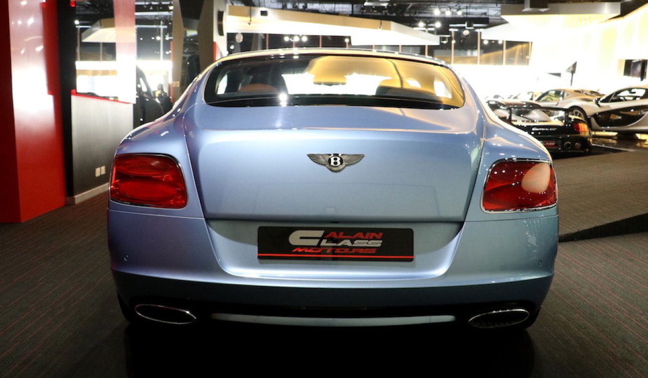 Bentley Continental GT Speed W12