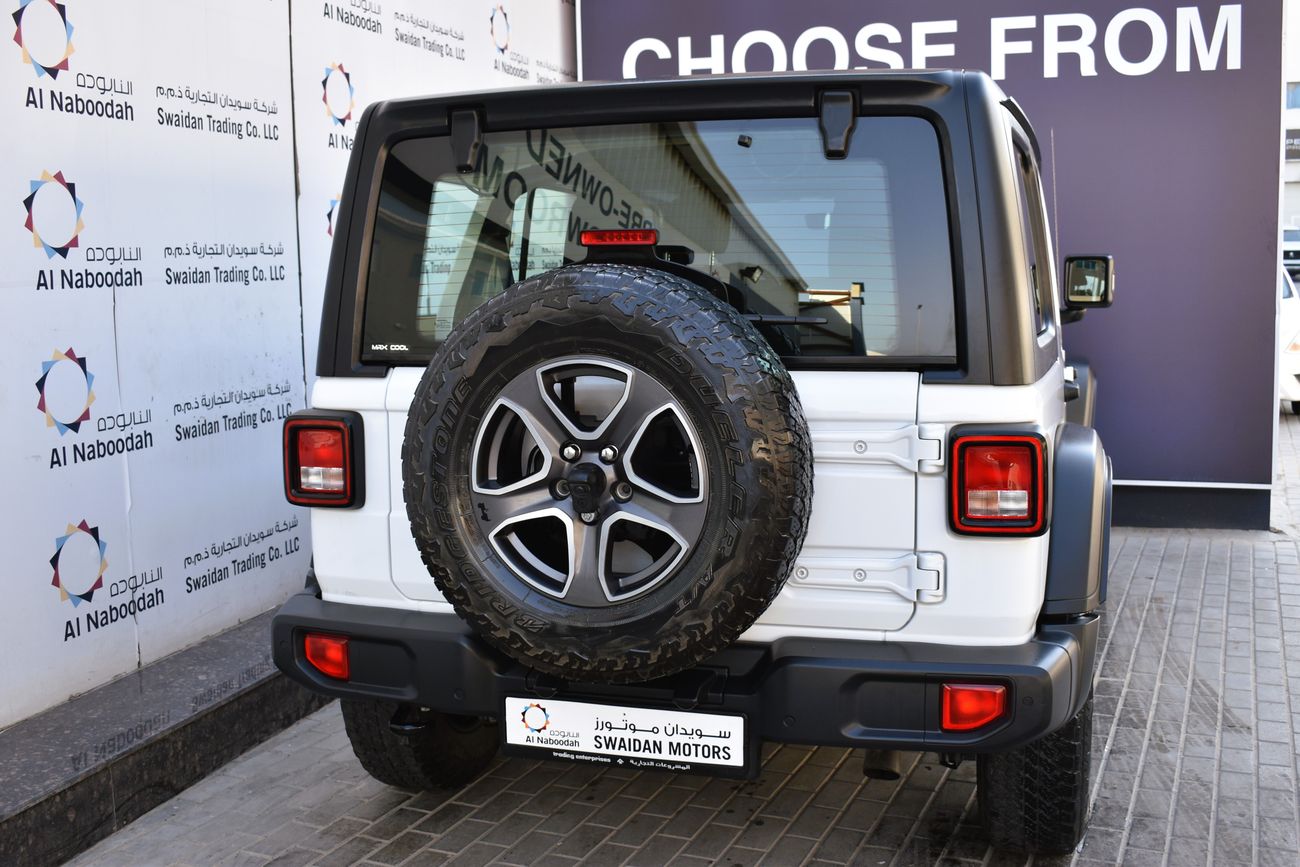 Jeep Wrangler AED 2079 PM | 3.6L UNLIMITED SPORT 4WD GCC DEALER WARRANTY