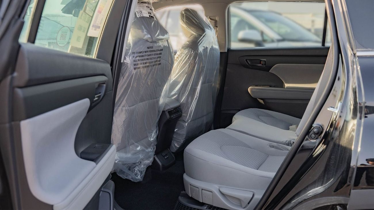 تويوتا هايلاندر 2025 Toyota Highlander LE 2.5L AT Hybrid (Black)