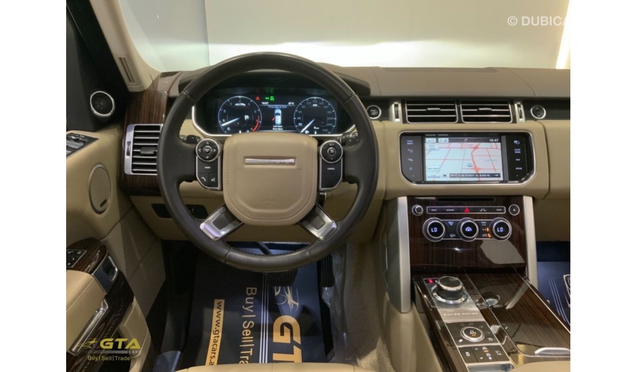 Land Rover Range Rover Vogue HSE 2014 Range Rover Vogue SE Supercharged, Range Rover Warranty-Full Service History, GCC