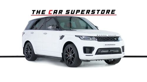 Land Rover Range Rover Sport Autobiography 5.0L GCC-Low Mileage-High Gloss Black Rims-Rear Seat Entertainment