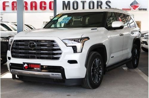 تويوتا سيكويا 2025 TOYOTA SEQUOIA LIMITED I-FOCE MAX TWINTURBO V6 