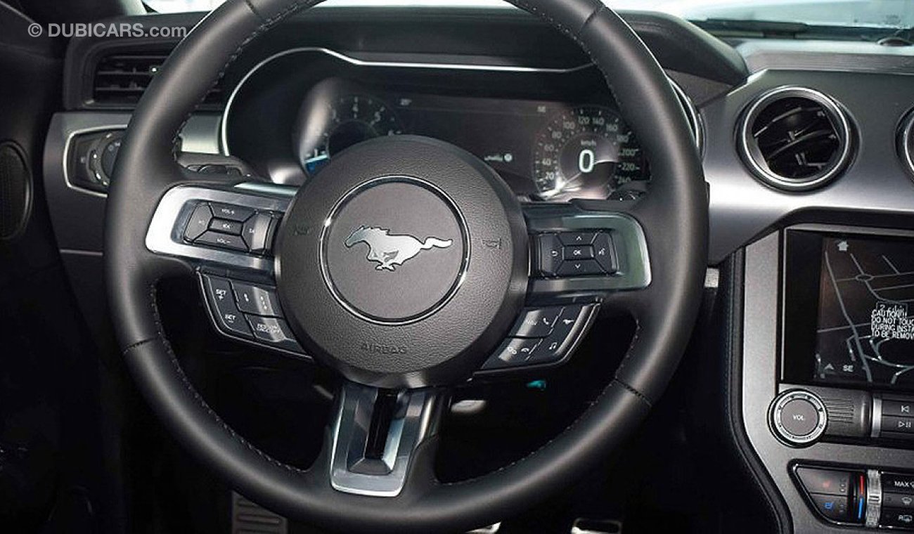 Ford Mustang 2019 GT Premium, 5.0 V8 GCC, Digital Cluster, 0km w/ 3Yrs or 100K km WTY +60K km SERV at Al Tayer