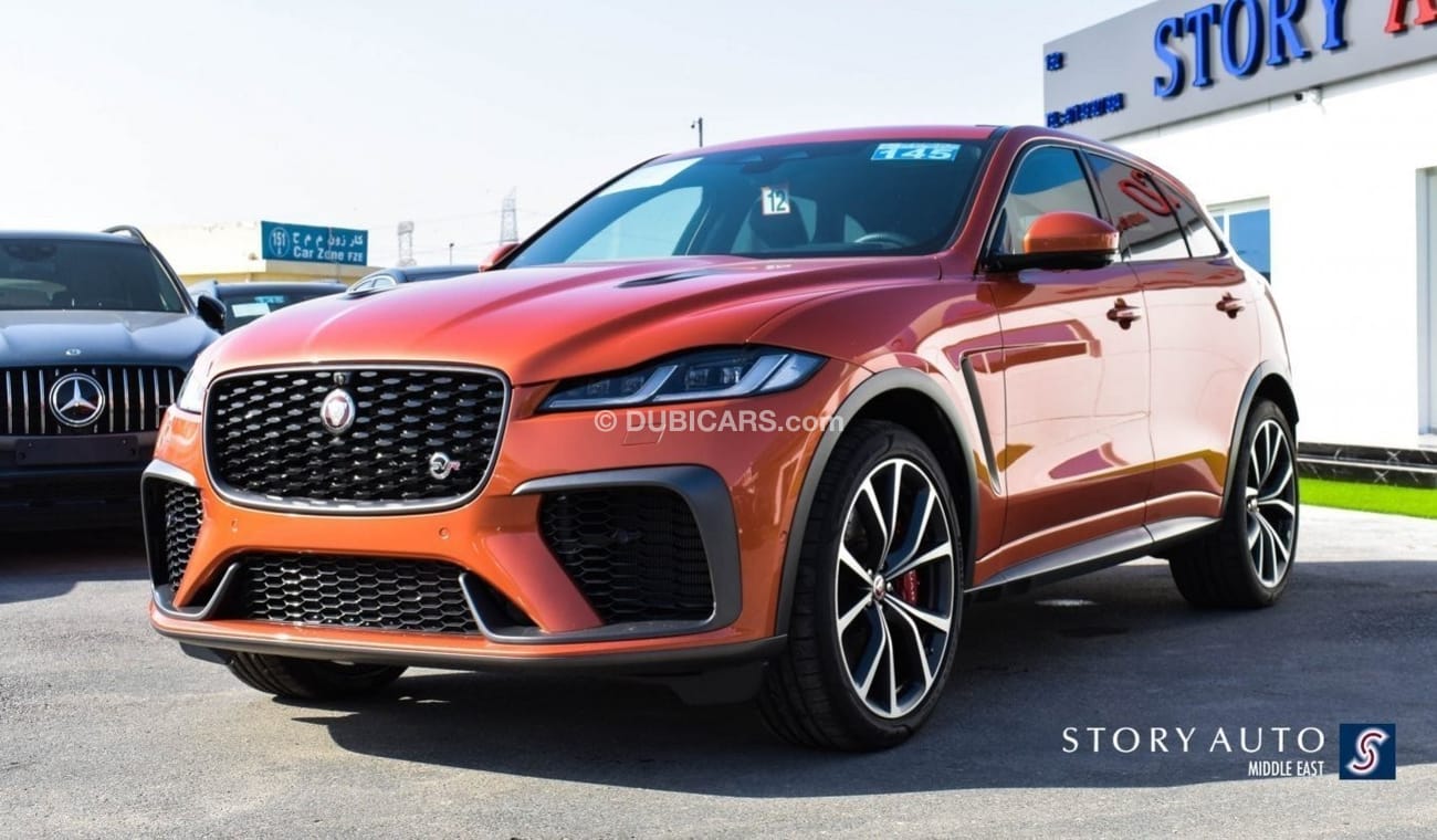 Jaguar F Pace SVR 5.0P S/C SVR AWD Aut. (For Local Sales plus 10% for Customs & VAT)