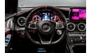 Mercedes-Benz GLC 63 AMG 2019 Mercedes GLC 63 AMG Coupe, Warranty, Full Service History, Low KMs, GCC