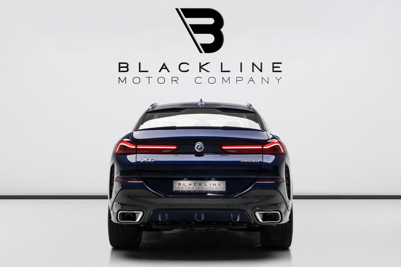 BMW X6 40i M Sport 3.0L 2023 BMW X6 xDrive40i, 2027 BMW Warranty + 2032 BMW Service Contract, Low KMs, GCC