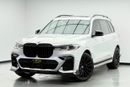 BMW X7 XDrive50i 4.4L 2019 BMW X7 XDrive50i M-Sport, Warranty, Full BMW Service History, 7 Seater, GCC