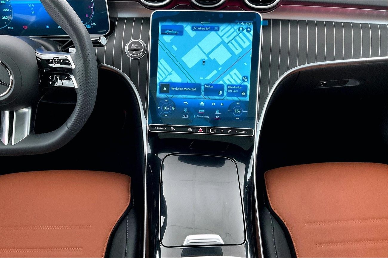 مرسيدس بنز C 200 Premium + (AMG Line) | سنة ضمان مجانية | خالية من أضرار الفيضانات