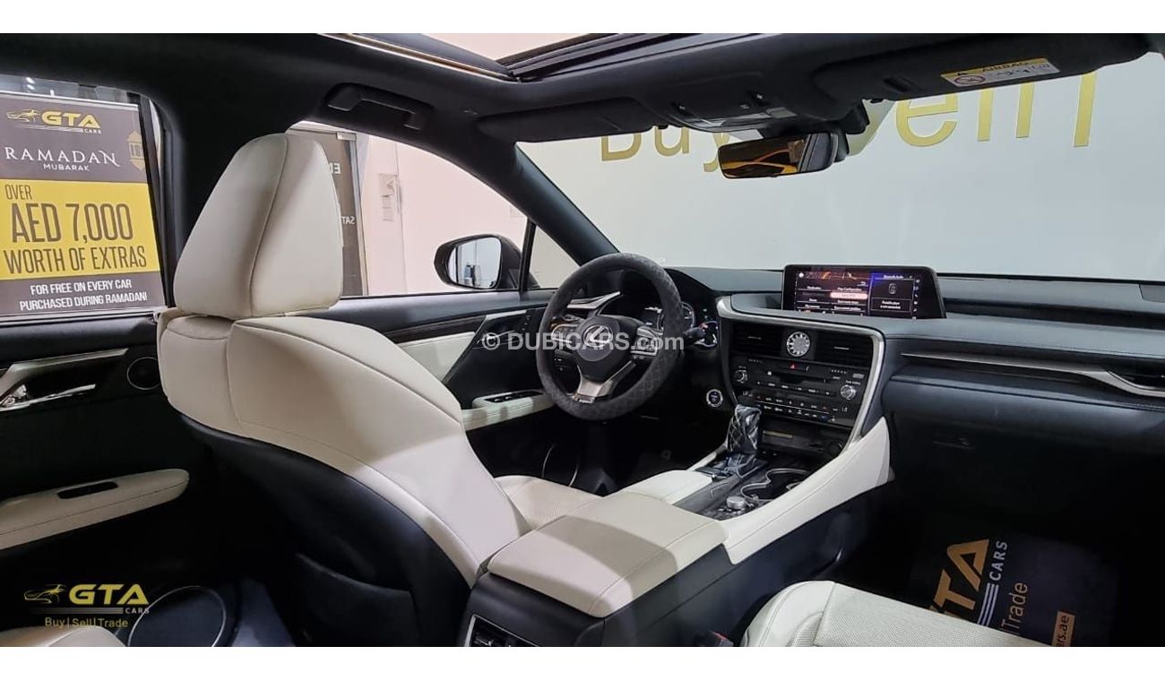 Lexus RX450h 2017 Lexus RX-450 F-Sport Hybrid, Lexus Warranty + Service, GCC
