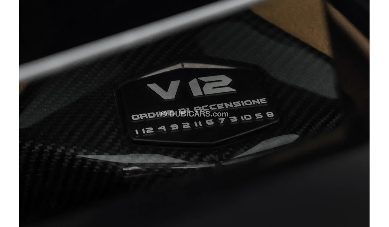 Lamborghini Sian Roadster 6.5L V-12 Naturally Aspirated Engine + eMotor